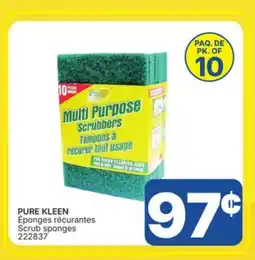 Rossy PURE KLEEN Scrub sponges offer