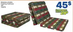 Rossy Folding mattress offer