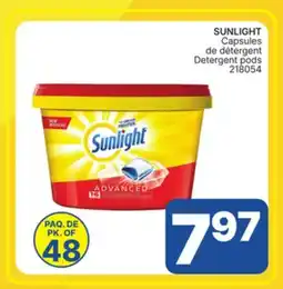 Rossy SUNLIGHT Capsules de détergent offer