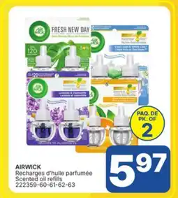 Rossy AIRWICK Recharges d'huile parfumée offer