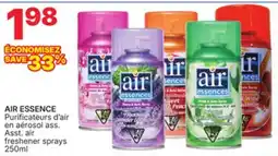 Rossy AIR ESSENCE Asst. air freshener sprays offer