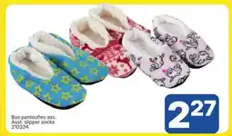 Rossy Asst. slipper socks offer