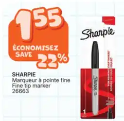 Rossy SHARPIE Fine tip marker offer