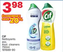 Rossy CIF Asst. cleaners offer