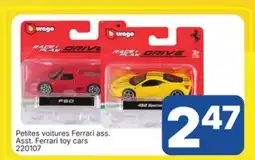 Rossy Asst. Ferrari toy cars offer