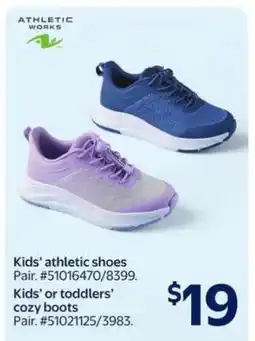 Walmart Kids' Athletic Shoes offer