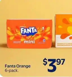 Walmart Fanta Orange 6-pack offer