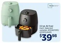 Walmart 2.2-qt. Air Fryer offer