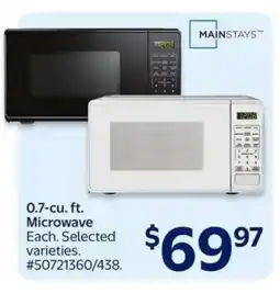Walmart 0.7-cu. ft. Microwave offer