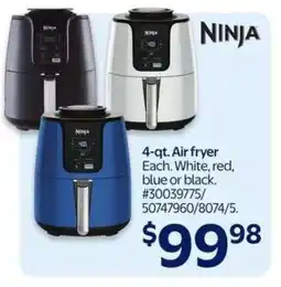 Walmart Ninja 4-qt. Air Fryer offer