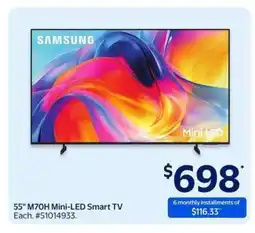 Walmart 55 M70H Mini-LED Smart TV offer