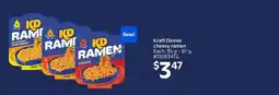 Walmart Kraft Dinner Cheesy Ramen offer