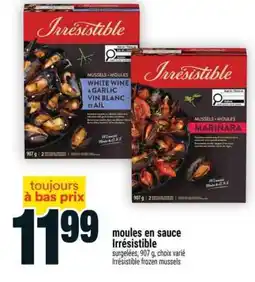Super C moules en sauce Irrésistible offer