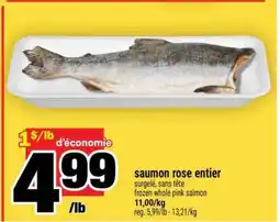 Super C saumon rose entier offer