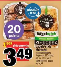 Super C BAGELS STYLE MONTRÉAL offer