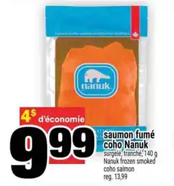 Super C SAUMON FUMÉ COHO NANUK offer