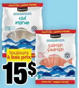 Super C Selection Cod and Salmon Fillets offer