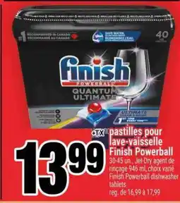 Super C FINISH POWERBALL offer
