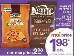Food Basics Snyder's pieces bouchees offer