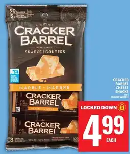 Food Basics Cracker barrel cheese snacks offer