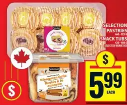 Food Basics Selection pastries offer