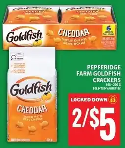 Food Basics Pepperidge Farm Goldfish Crackers offer