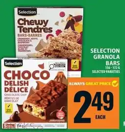 Food Basics Selection granola bars offer