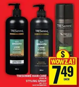 Food Basics Tresseme hair care offer