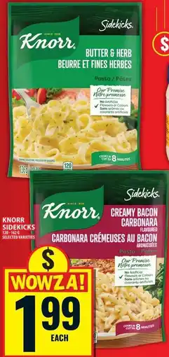 Food Basics Knorr sidekicks pasta offer