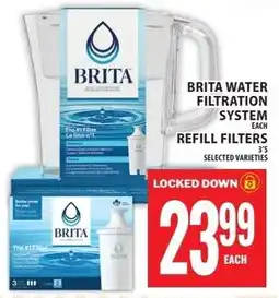 Food Basics Brita water filtration system offer
