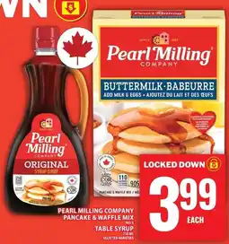 Food Basics Pearl Milling pancake & waffle mix offer