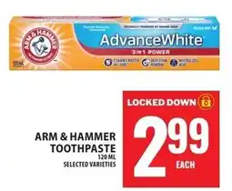 Food Basics Arm & Hammer toothpaste offer