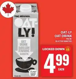 Food Basics Oat-ly oat drink offer