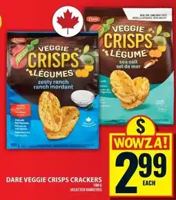 Food Basics Dare veggie crisps crackers offer