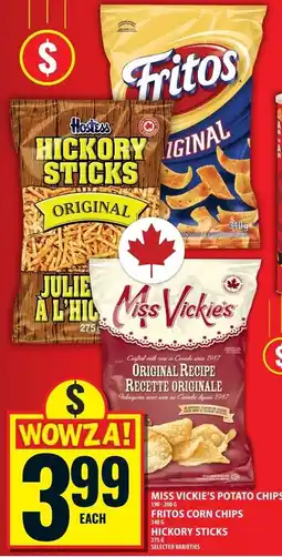 Food Basics Miss Vickie's potato chips offer