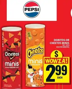 Food Basics Doritos or Cheetos minis offer