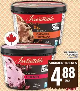 Food Basics Irresistible ice cream offer
