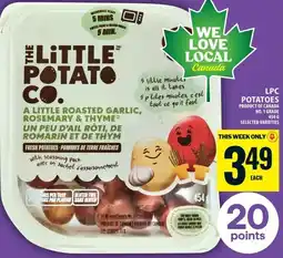 Food Basics The little potato co. a little roasted garlic, rosemary & thyme offer