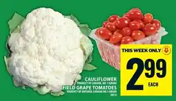 Food Basics Cauliflower Field Grape Tomatoes offer
