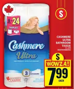 Food Basics Cashmere ultra bathroom tissue offer