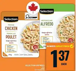 Food Basics Selection entrées offer