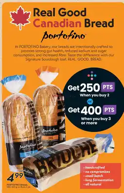 Sobeys Real Good Canadian Bread Portofino offer