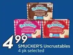 Sobeys Smucker's Uncrustables offer