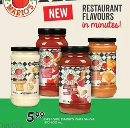 Sobeys East Side Mario's Pasta Sauces offer