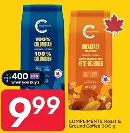Sobeys Compliments Roast & Ground Coffee offer