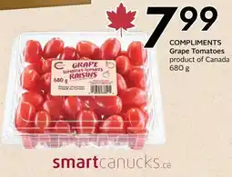 Sobeys Compliments grape tomatoes offer