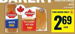 Food Basics Dempster's bread buns offer