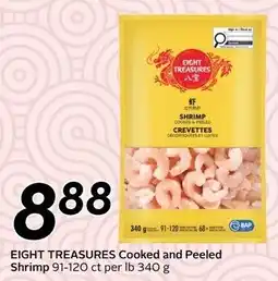 Sobeys Eight Treasures cooked and peeled shrimp offer