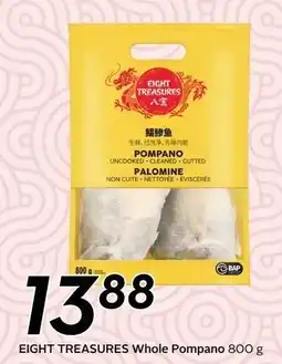 Sobeys Eight Treasures whole pompano offer
