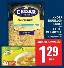 Food Basics Knorr bouillon cubes offer